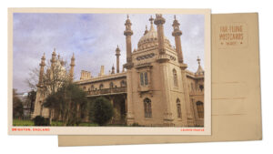 Greetings from the Royal Pavilion, a stunning reminder of India in southern England