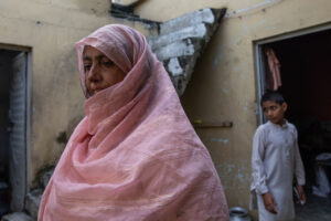They live by a shrine to a saint. Why are their homes being demolished?