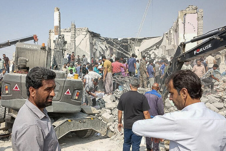 This picture obtained from Iran's ISNA news agency shows the site of a strike on a girls' school in Minab, in Iran's southern Hormozgan province, on February 28, 2026.