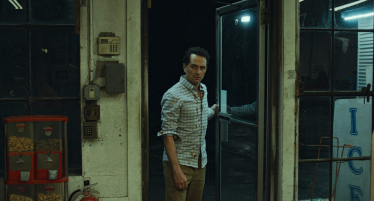 Matthew Rhys plays the mayor in Widow's Bay.
