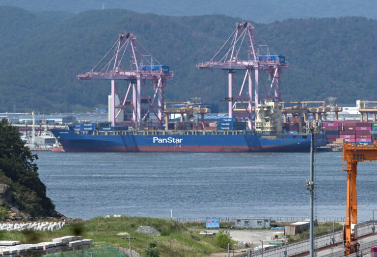 The container ship