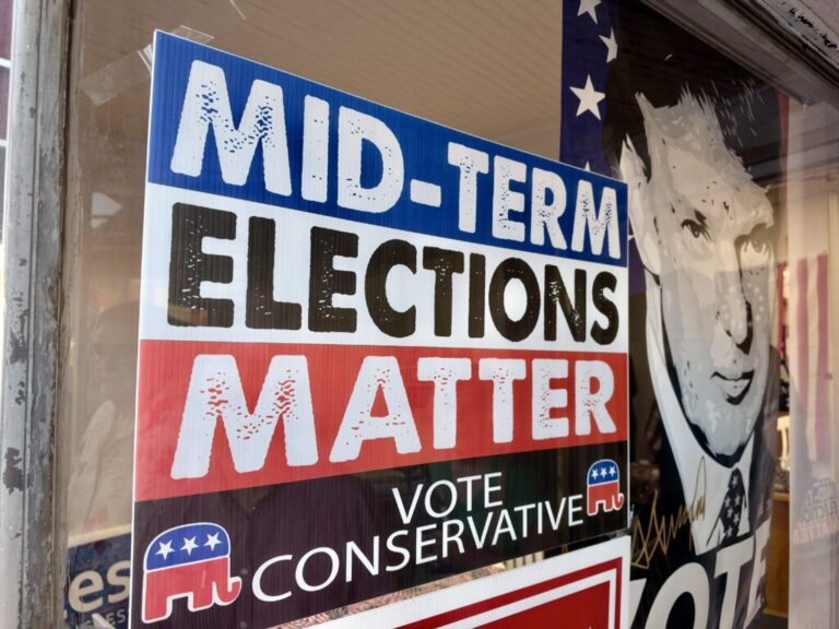 Signs reading