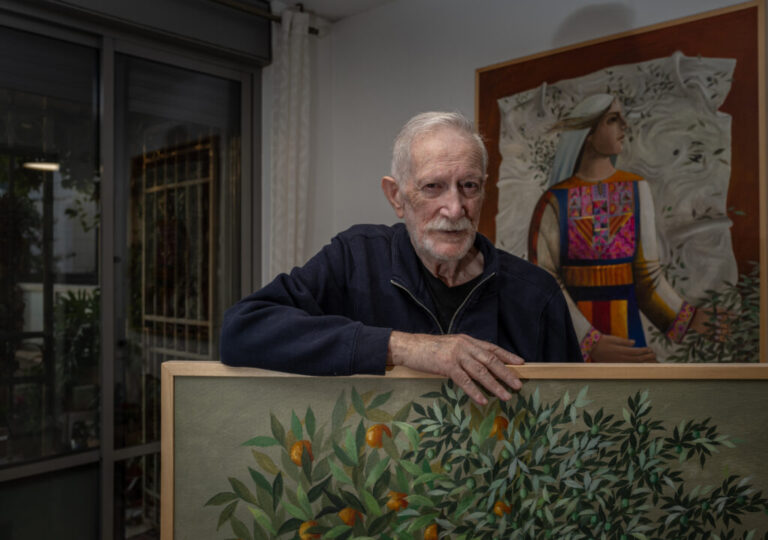 What painter Sliman Mansour told NPR about Palestinian rights and art before he died