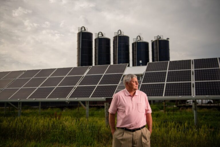 Rick Telesz farms 700 acres in western Pennsylvania. He says he'll be lucky to break even on his corn and soybean crops this year, given the sky-high cost of diesel fuel and fertilizer.