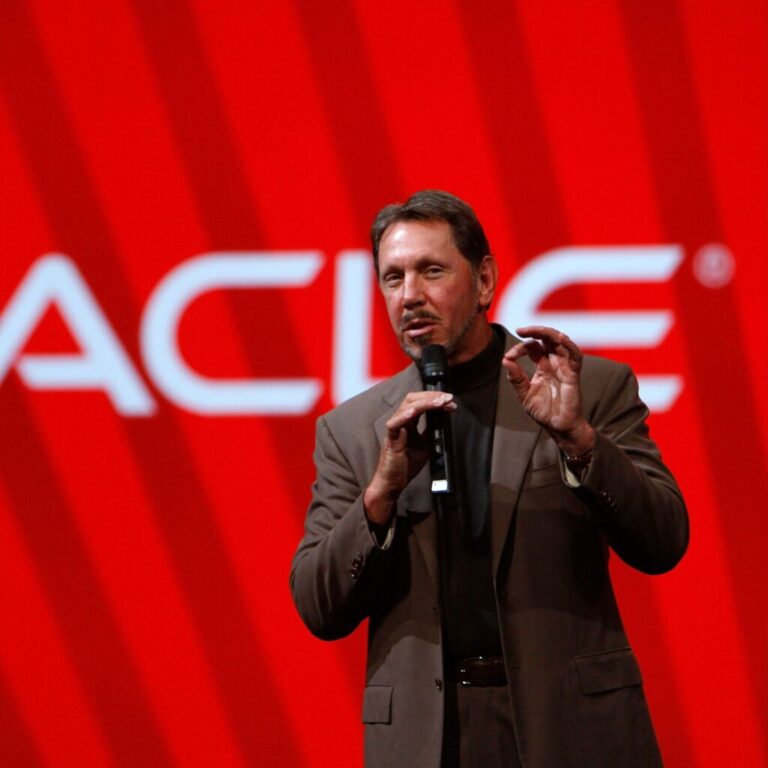 Oracle co-founder, Larry Ellison.