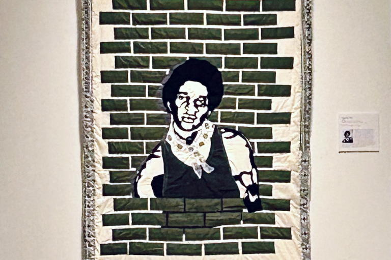 Tyler's quilt titled,
